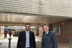 Saqib Bhatti MP and Andy Street, Mayor of the West Midlands 