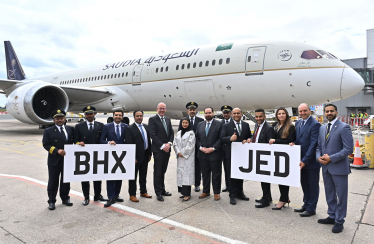 Saqib Bhatti welcomes Saudi Airlines 